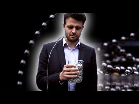 Newton’s Beads: A physics demo by Steve Mould & Earth Unplugged