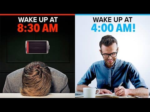 5 best ways to wake up at 4:00 am every day-scientifically proven