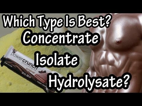 Whey Protein Types What Is Concentrate Protein, What Is Isolate Protein, What Is Hydrolysate Protein