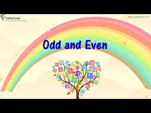 Odd and Even numbers l learn about Odd and Even number