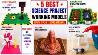 5 BEST SCIENCE PROJECTS FOR SCIENCE EXHIBITION - INNOVATIVE AND AWARD - SIMPLE AND EASY