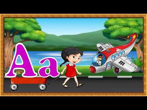 Kids learning videos for kids - alphabets with phonics - learn abc for preschool