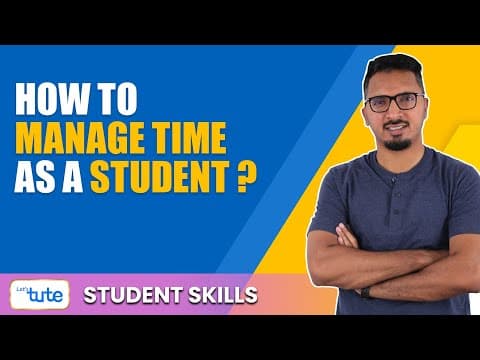 How to Manage time as a student? | Time management for students | Time management tips