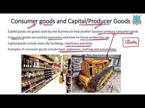 What is Capital Good vs Consumer Good ? || Capital Good vs Consumer Good అంటే ఏమిటి?