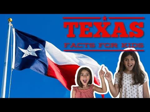 Facts About Texas for Kids - Geography Educational Video