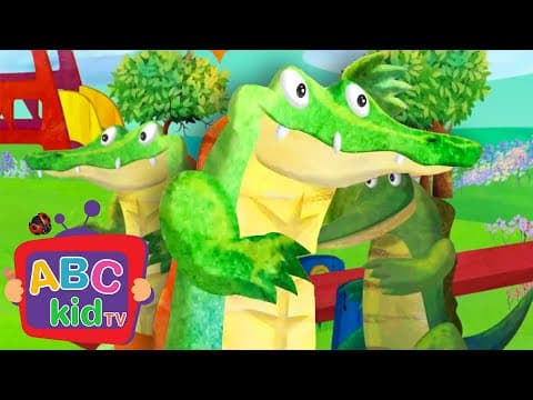 Crocodile Alligator Song 🐊| Simple Nursery Rhymes | ABC Kid TV Nursery Rhymes & Kids Songs