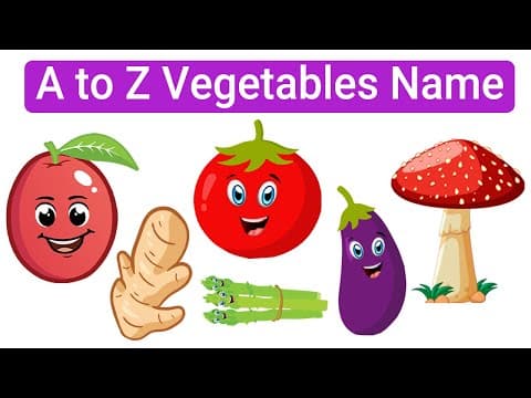 Vegetables name - vegetables name for kids - vegetables name with pictures
