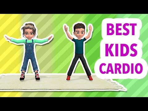 Best kids cardio workout - get active at home