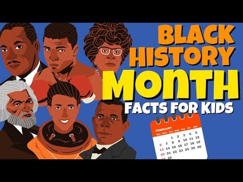 Why Do We Celebrate Black History Month? Facts for Kids