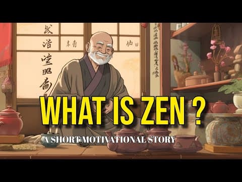 The Zen Master And Tea - a beautiful zen wisdom story