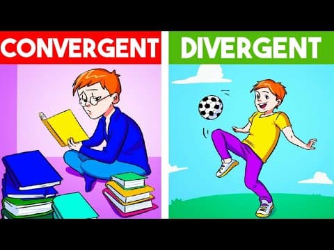 Convergent vs divergent thinking - creative और effective ideas produce करना सीखें