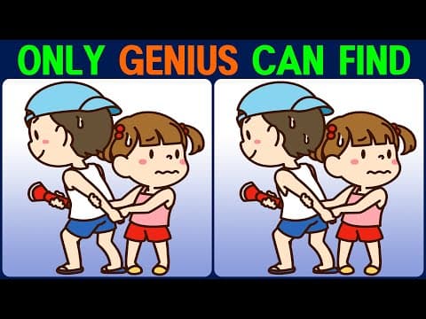 Puzzle / Find the Difference │ Live young! For young brains!