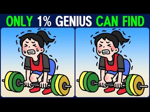 【Find the Difference】 Genius can find all differences