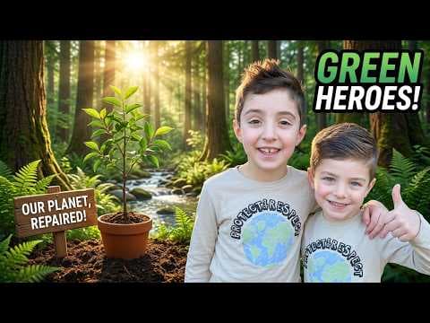 Reduce, Reuse Recycle for Kids ♻️ Save the Environment for Children 🌏 Save the Environment for Kids