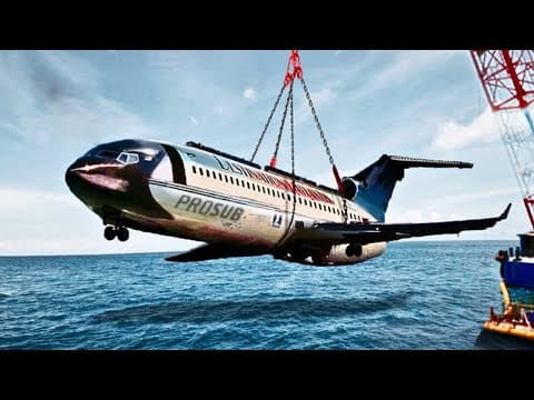 Navy Pulls Airplane From Sea - They Turn Pale When Seeing What's Inside
