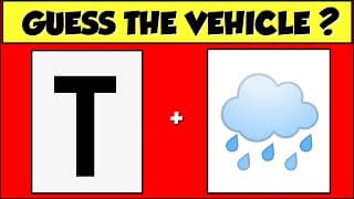 Guess the Vehicle from Emoji Challenge | Hindi Paheliyan | Riddles in Hindi | Queddle