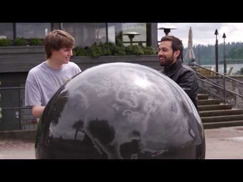 How does the earth spin?