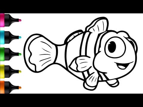 Fun Fish Drawing and Coloring for Kids! Let's Dive into Creativity