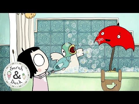 Umbrella Bubbles - Quacky Flappy Clips - Sarah and Duck