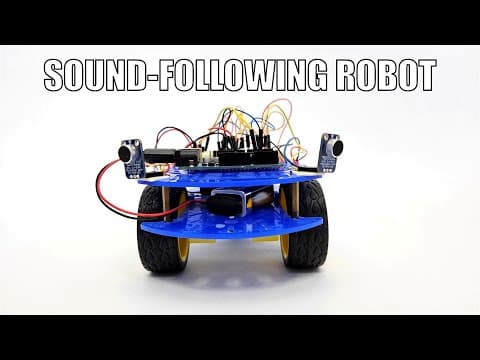 Sound-Following Arduino Robot | Science Project