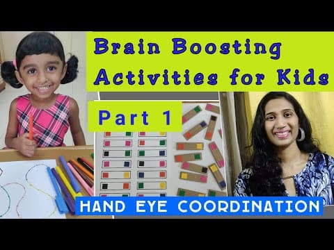 Brain Boosting Activities for Kids Part 1/Brain development of kids