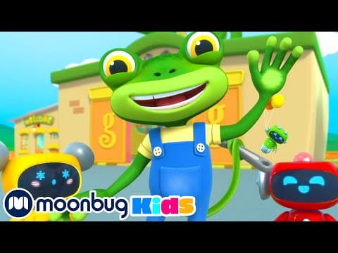 GECKO'S GARAGE-Baby Truck's First Visit Song-NEW-Vehicles for Kids-Trucks Cars Excavators