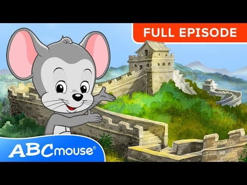 Full Episode! | 🌍 Adventure Awaits: The Great Wall of China 🐉 | 10 MINUTES | ABCmouse for Kids