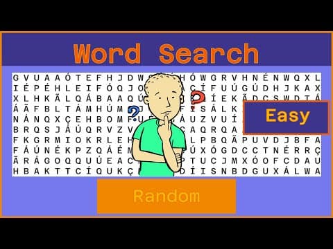 Word Search - Challenge  Ep535