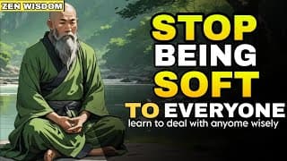 Stop being soft to everyone