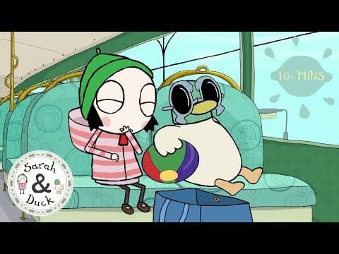 On The Bus with Sarah and Duck - Compilation - Sarah and Duck