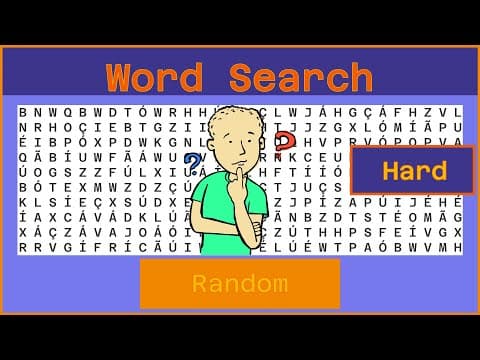 Word Search - Challenge  Ep1128