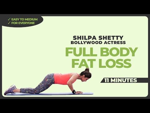 Full Body Fat Loss Workout | HIIT to Burn Calories & Build Strength | Shilpa Shetty