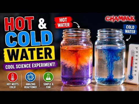 Hot & Cold Water Science Experiment