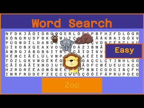 Word Search - Challenge  Ep579