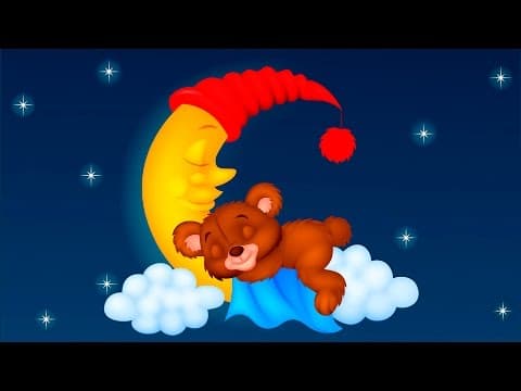 Baby lullaby and calming water sounds - baby sleep music -