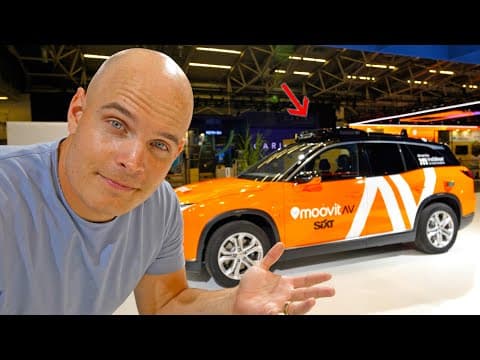 How do Robo Taxis Work?! - First Drive with Mobileye