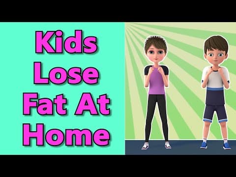 Kids Lose Fat At Home | Kids Exercise |Get Active At Home| Daily Workout | kids Cardio