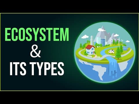 What is Ecosystem? | Different Types of Ecosystem | Environmental Science