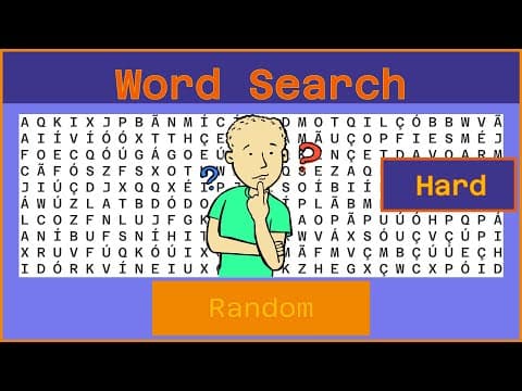 Word Search - Challenge  Ep959