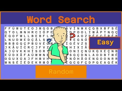 Word Search - Challenge  Ep611