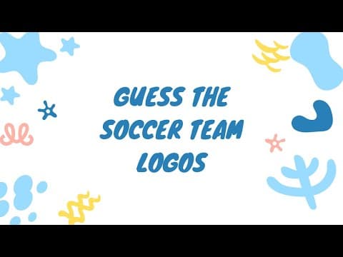 Soccer Logo Showdown: Guess the 50 Team Logos Challenge!