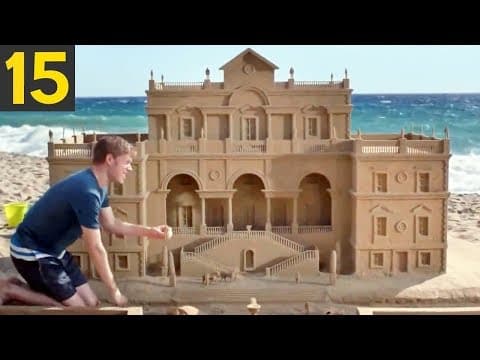 Top 15 most unbelievable sandcastles