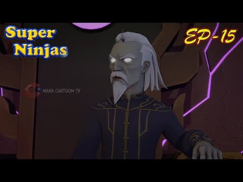 Super Ninjas | EP- 15 | 3D Animation Cartoon | New Cartoon | Hindi Cartoon | Mahacartoon Tv