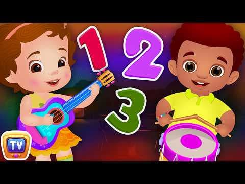 Ten Little Boys and Girls - Learning Numbers Song - ChuChu TV Number Rhymes & Songs for Babies