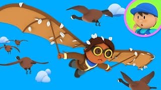 A Flying Machine gets squeaky clean at the Car Wash  Cartoon for Kids