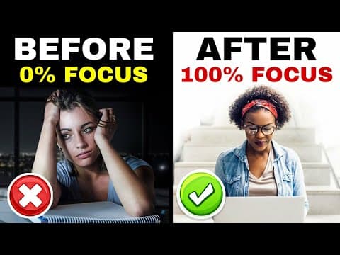How to overcome distractions - find inner discipline and motivation