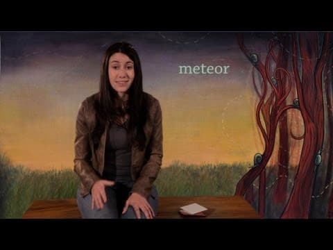 Science stories: what is a shooting star? (questions and answers for kids ages 8 and up)