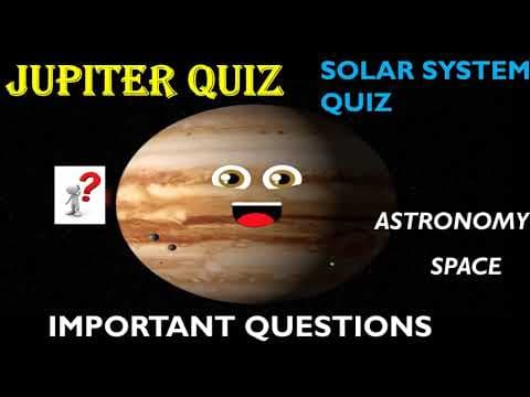 QUIZ ON JUPITER PLANET || SOLAR SYSTEM QUIZ || SPACE QUIZ || GENERAL KNOWLEDGE || SPACE GK - PART 3