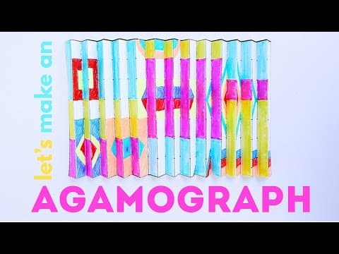 Math Art Idea: How to Make an Agamograph