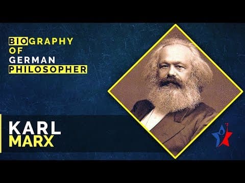 Karl marx biography - german philosopher